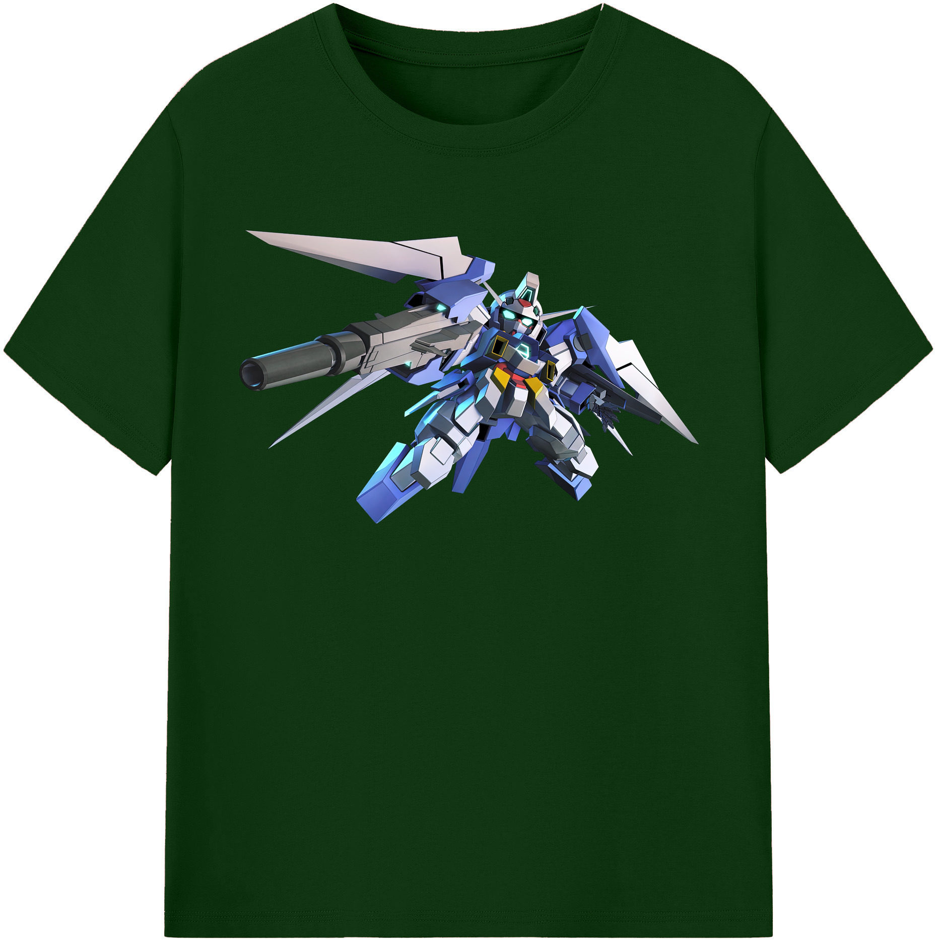 （画像用） 機動戦士ガンダム Mobile Suit Gundam 綿100％半袖Tシャツ（フロントプリント）